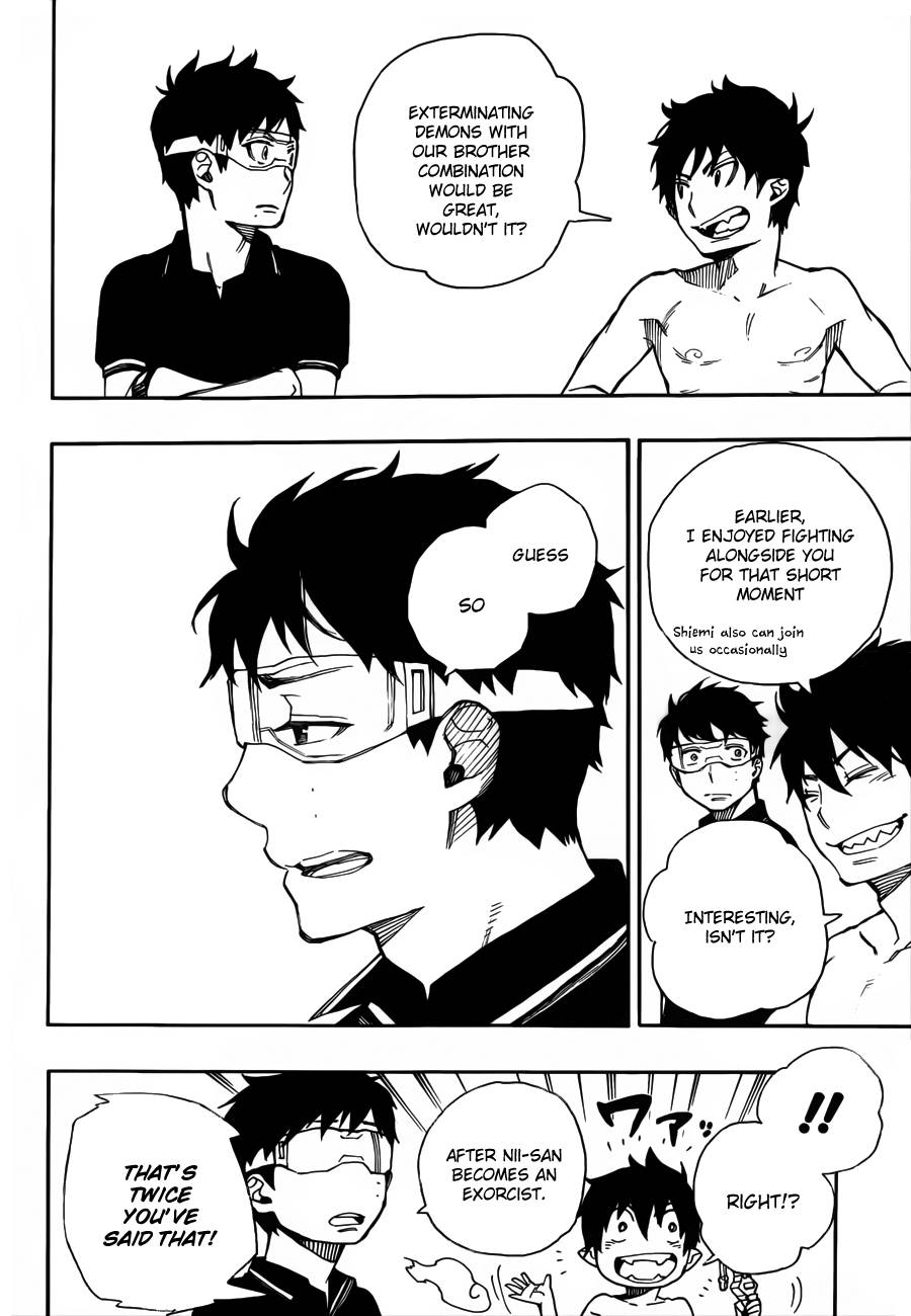 Ao no Exorcist Chapter 37 33